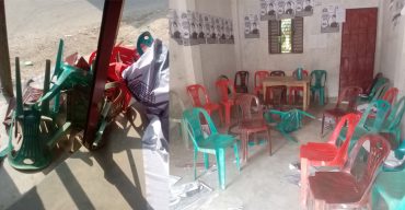 গলাচিপায় নৌকা মার্কার নির্বাচনী অফিস ভাংচুর
