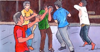 শার্শার পুটখালী ইউনিয়নে নির্বাচনী সহিংসতা