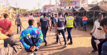 মৌলভীবাজরে দু‘পক্ষের সংঘর্ষ আহত ২৫