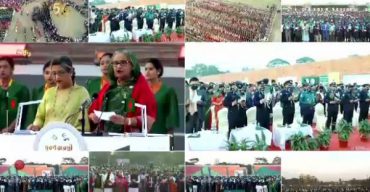 বিজয়ের সুবর্ণ জয়ন্তীতে বিভিন্ন বাহিনীর শপথ