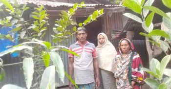 গলাচিপায় ভিক্ষুক পরিবারটি চায় প্রধানমন্ত্রীর একটি ঘর