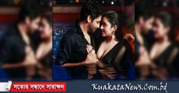 শীতের রাতে সুইমিং পুলে উষ্ণতা ছড়ালেন গৌরব-ঋদ্ধিমা