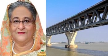 স্বপ্নের পদ্মা সেতুতে হেঁটে বেড়ালেন প্রধানমন্ত্রী