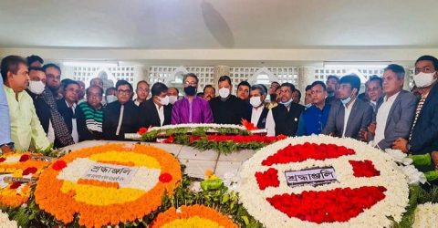 যথাযথ মর্যাদায় হোসেন শহীদ সোহরাওয়ার্দীর মৃত্যুবার্ষিকী পালিত