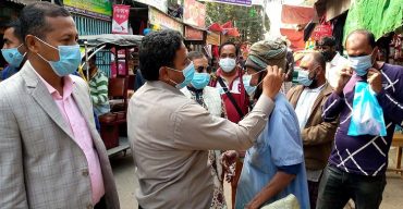 কলাপাড়ায় স্বাস্থ্যবিধি না মানায় ১০পথচারীকে অর্থদন্ড