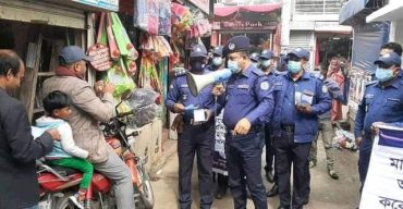 গলাচিপায় জনসচেতনতা বৃদ্ধি ও মাস্ক বিতরণ