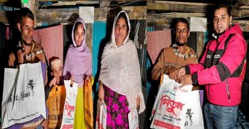 কলাপাড়ায় ব্যতিক্রমি আয়োজনে জন্মদিন উদযাপন