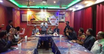 মৌলভীবাজার এডুকেশন এন্ড ওয়েলফেয়ার ট্রাস্ট এর পক্ষ থেকে সংবর্ধনা প্রদান