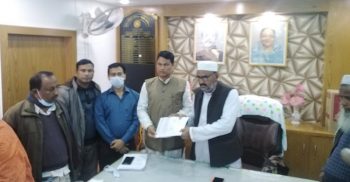 সাপাহার আইহাই নবনির্বাচিত ইউপি চেয়ারম্যানের দায়িত্ব গ্রহণ