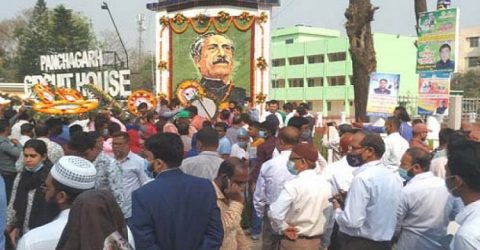 বঙ্গবন্ধুর জন্মদিনে সারাদেশে নানা আয়োজন