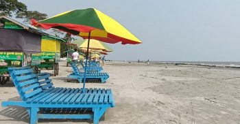 পর্যটক শূন্য কুয়াকাটা: সৈকতে জুড়ে বিরাজ করছে শুনশান নিরবতা