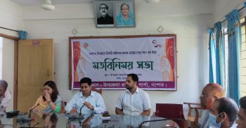 শার্শায় নবাগত ইউএনও নারায়ন চন্দ্র পাল এর সঙ্গে সাংবাদিকদের মত বিনিময়