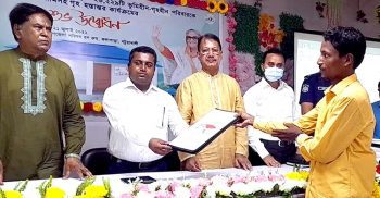 কলাপাড়ায় ৬৬ জন ভূমিহীন গৃহহীন পরিবার পেলে সেমি পাকা ঘর