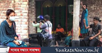 বিয়ের দাবীতে হিন্দু যুবকের বাড়িতে মুসলিম যুবতীর অবস্থান