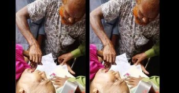 হরিণাকুন্ডুতে বোনের কাছ থেকে জোর করে জমি লিখে নেয়ার ঘটনা ভাইরাল