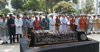জাতীয় প্রেস ক্লাবে অমিত হাবিবের জানাজা