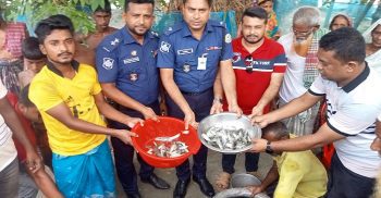কলাপাড়া থানার ওসি’র ব্যতিক্রমি উদ্যোগ