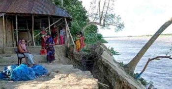 মধুমতির তীব্র ভাঙনে নিঃস্ব মাগুরার ১৭ গ্রামের মানুষ