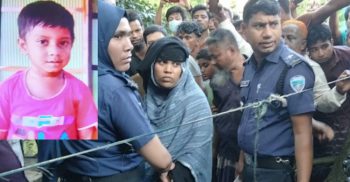 শিশুকে হত্যার পর খাটের নিচে মাটি চাপা সৎ মা আটক