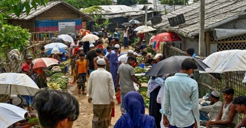 কক্সবাজারের উখিয়া ক্যাম্পে সন্ত্রাসীদের গুলিতে ২ রোহিঙ্গা নিহত
