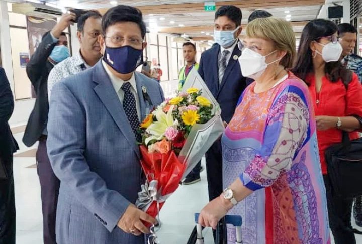 ঢাকায় পৌঁছেছেন জাতিসংঘের মানবাধিকার হাইকমিশনার