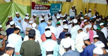 পবিত্র আশুরা উপলক্ষ্যে হযরত শাহজালাল (র.)’র মাজার মিলাদ মাহফিল