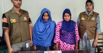 চট্টগ্রামে ইয়াবাসহ গ্রেপ্তার রোহিঙ্গা দুই বোন