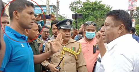 বরগুনা থেকে সরিয়ে নেয়া হলো সেই পুলিশ কর্মকর্তাকে