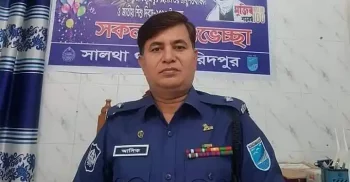 ফরিদপুরে সড়ক দুর্ঘটনায় পুলিশ সদস্য নিহত