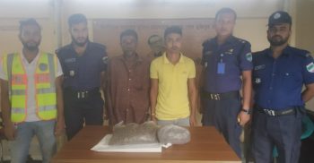 বেনাপোলে ভারতীয় গাঁজাসহ দুই মাদক ব্যবসায়ী গ্রেফতার