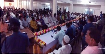 পুলিশের ওপেন হাউজ’ডে ও দুর্গাপূজা উপলক্ষে মতবিনিময় সভা অনুষ্ঠিত