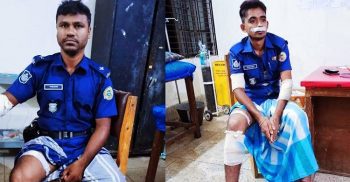 গভীর রাতে দেশীয় অস্ত্র নিয়ে ডাকাতির চেষ্টা, পুলিশসহ আহত-৪