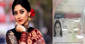 অবশেষে আমেরিকার ভিসা পেলেন পূজা চেরি