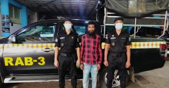 র‌্যাব-৩ এর অভিযানে চট্টগ্রামে দুর্ধর্ষ ডাকাত কামাল হোসেন গ্রেফতার