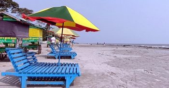 দুই দিনের বাস ধর্মঘটে কুয়াকাটায় কমে গেছে পর্যটক