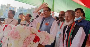 বিএনপি বেশি ফাউল করছে, লাল কার্ড দেখাবে জনগণ: ওবায়দুল কাদের