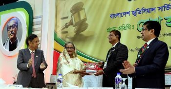 সবার জন্য ন্যায়বিচার নিশ্চিত করার ওপর গুরুত্বারোপ প্রধানমন্ত্রীর