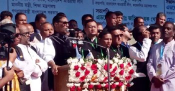আওয়ামী লীগের সম্মেলনে জনতার ঢল, বিএনপির মাঠ ফাঁকা: ওবায়দুল কাদের