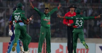 ভারতের বিপক্ষে শ্বাসরুদ্ধকর ম্যাচে অবশেষে জয় পেল বাংলাদেশ