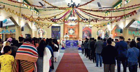 বান্দরবানে নানা আয়োজনে বড়দিন উদযাপন