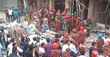 রাজধানীর গুলিস্তানে বিস্ফোরণে নিহতের সংখ্যা বেড়ে ১৮