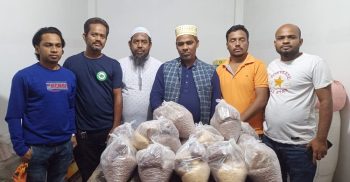সিদ্ধিরগঞ্জ ঐক্যবদ্ধ সমাজ গড়ি সামাজিক সংগঠনের উদ্যোগে দরিদ্র দের মাঝে ইফতার সামগ্রিক বিতরণ