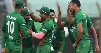 সাকিবের ঘূর্ণিতে টাইগারদের সিরিজ জয়