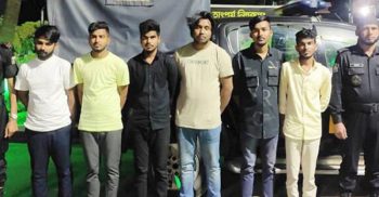নারায়নগঞ্জে ৬৩ হাজার ইয়াবাসহ ৬ মাদক কারবারি গ্রেফতার