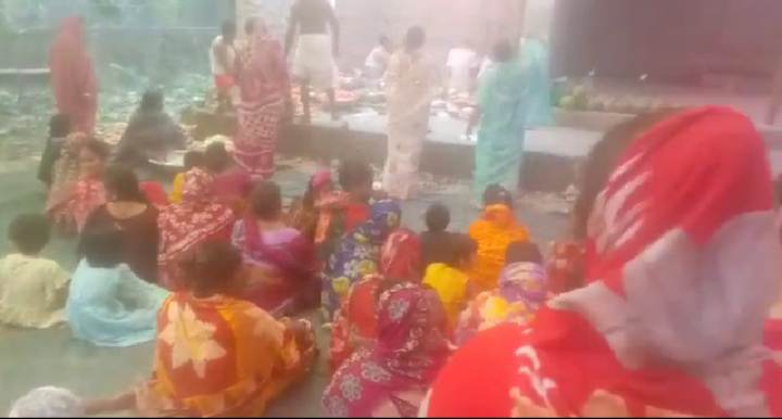 গলাচিপায় শ্রী শ্রী কালি ও শীতলা পূজা অনুষ্ঠিত