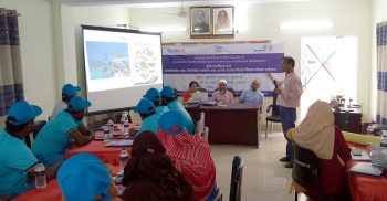কলাপাড়ায় সুনীল প্রহরীদের জন্য ইকোসিসটেম স্বাস্থ্য বিষয়ক কর্মশালা