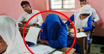 স্বামীর মরদেহ দাফনের পর এসএসসি পরীক্ষা দিলো নববধূ