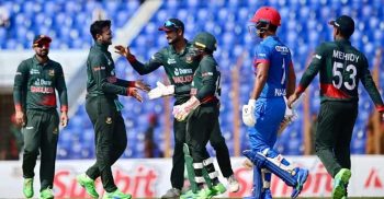 শেষ ম্যাচে আফগানদের উড়িয়ে বাংলাদেশের দাপুটে জয়