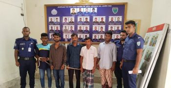 মৌলভীবাজার সদর মডেল থানার বিশেষ অভিযানে আটক-৯