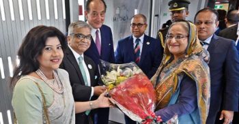 প্রধানমন্ত্রী শেখ হাসিনা ইতালি পৌঁছেছেন